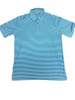 Ashworth Performance Pencil Stripe Polo Shirt