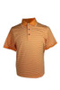 Ashworth Bold Striped Polo w/Trim