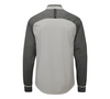 Oscar Jacobson Redfern Half Zip Jacket, Light Grey