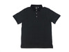 Ashworth Golf Mens Black w/Grey Stripes Polo Shirt - Black Medium