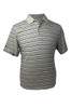 Ashworth Mens Thin Stripes 3 Tone Polo Shirt