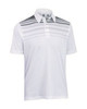 Ashworth Mens Engineered Print Polo