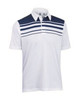 Ashworth Mens Engineered Print Polo