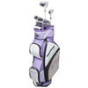 GolfGirl FWS3 Ladies Golf Clubs Set with Cart Bag, All Graphite, Right Hand, Purple, (6-PW)
