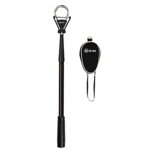 Ram Golf 15ft Extending Golf Ball Retriever with Deluxe Dual Zip Headcover