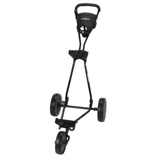 Caddymatic Golf Continental 3 Wheel Folding Golf Push/Pull Trolley Black Caddymatic Golf Continental 3 Wheel Folding Golf Push/Pull Trolley Black