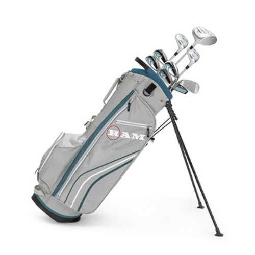 Ram Golf Accubar Petite Golf Clubs Set - Graphite Shafted Woods and Irons - Ladies Right Hand Ram Golf Accubar Petite Golf Clubs Set - Graphite Shafted Woods and Irons - Ladies Right Hand