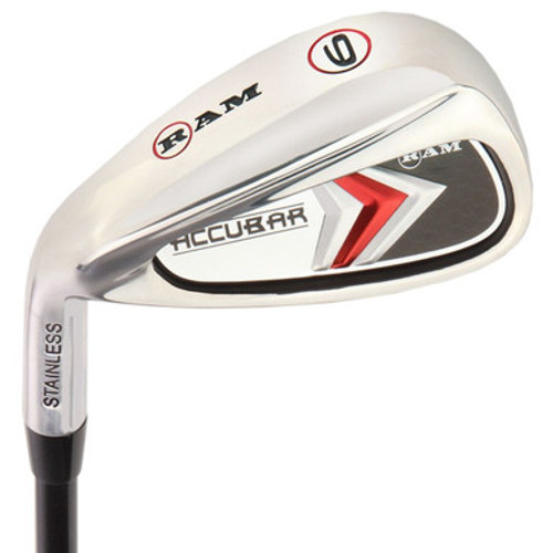 Ram Golf Accubar Mens Clubs All Graphite Iron Set 6-7-8-9-PW with Hybrids 24° and 27° - Lefty