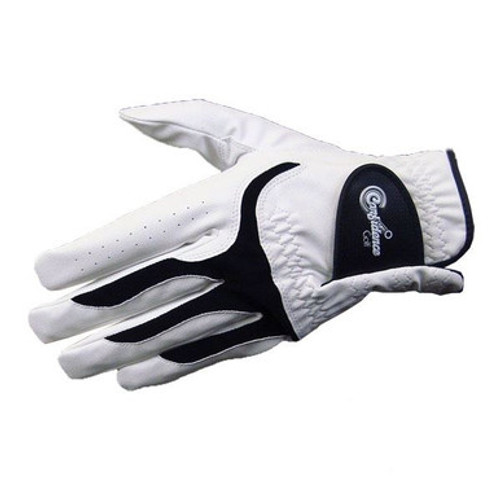 Confidence All Weather Mens Right Hand Golf Gloves 3 Pack, White Confidence All Weather Mens Right Hand Golf Gloves 3 Pack, White