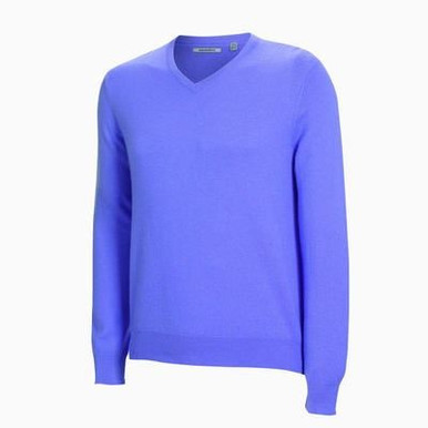 Ashworth Mens V-Neck Merino Wool Sweater