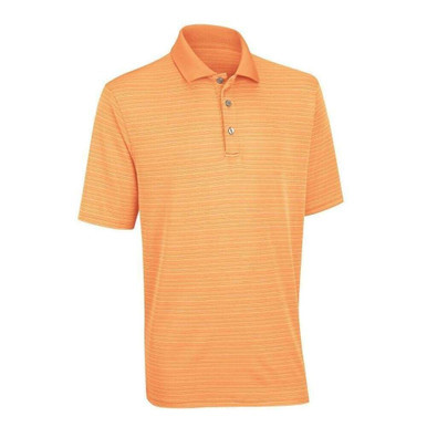 Ashworth Performance Shadow Stripe Polo Shirt MEDIUM