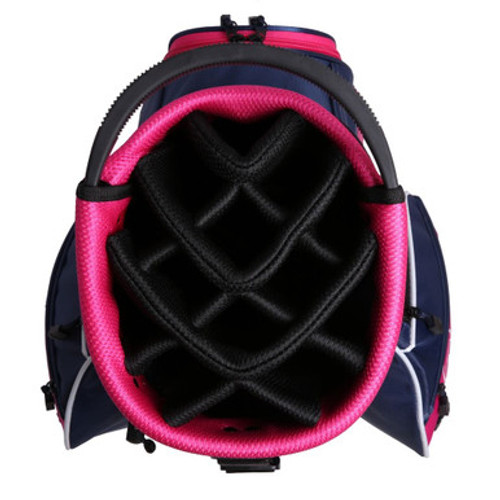 Ram Golf Lightweight Ladies Trolley Bag with 14 Way Dividers Top Blue/Pink/White Ram Golf Lightweight Ladies Trolley Bag with 14 Way Dividers Top Blue/Pink/White