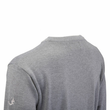 Woodworm Golf Long Sleeve Solid Sweater - Grey