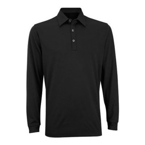 Ashworth Performance EZ SOF Long Sleeve Polo MEDIUM