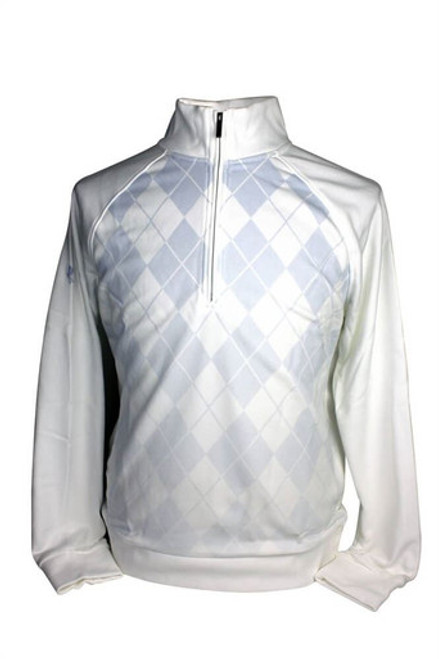 Ashworth Mens Argyll Half Zip Sweater Ashworth Mens Argyll Half Zip Sweater