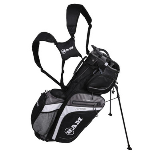 Ram Golf Hybrid Stand / Trolley Golf Bag with 14 Way Divider Ram Golf Hybrid Stand / Trolley Golf Bag with 14 Way Divider