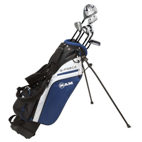 Ram Golf Junior G-Force Boys Golf Clubs Set with Bag Lefty Age 10-12