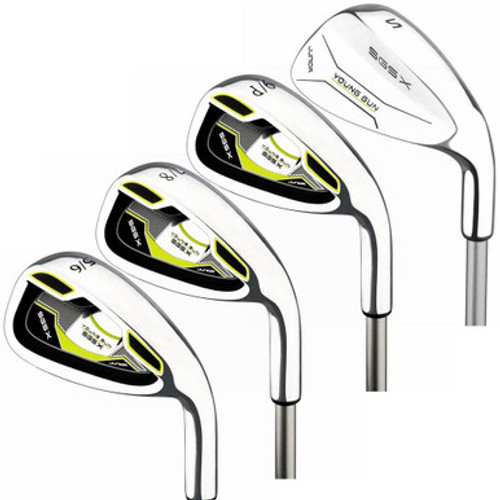 Young Gun SGS X Junior Kids Golf Right Hand Irons & Wedges Age: 12-14 Young Gun SGS X Junior Kids Golf Right Hand Irons & Wedges Age: 12-14