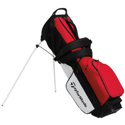 TaylorMade Golf Flextech Crossover Stand Bag, Red/Black