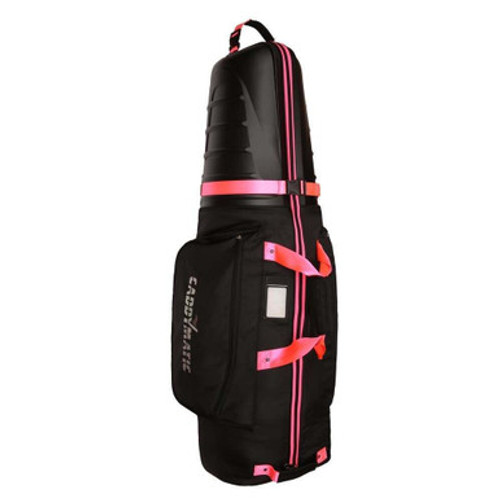 Caddymatic Hard Top Shell Padded Travel Cover with Wheels