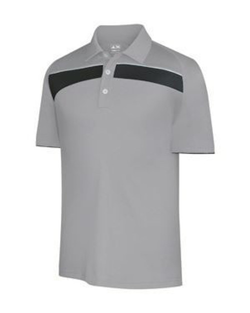 Adidas Mens ClimaCool Piped Print Polo Adidas Mens ClimaCool Piped Print Polo