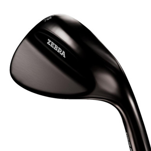 Zebra Golf Tour Grind Forged Black Wedge, Mens Left Hand Zebra Golf Tour Grind Forged Black Wedge, Mens Left Hand
