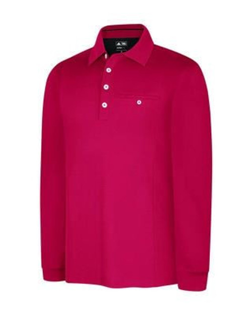 Adidas ClimaLite Warm Long Sleeve Pocket Polo