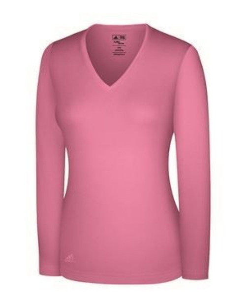 Adidas Womens Fashion Performance V Neck Sweater