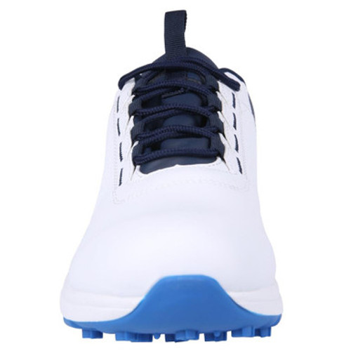 Ram Golf Accubar Mens Golf Shoes, White/Blue Ram Golf Accubar Mens Golf Shoes, White/Blue