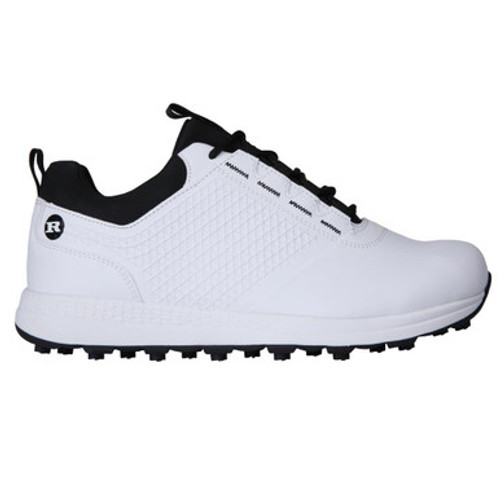 Ram Golf Accubar Mens Golf Shoes, White/Black Ram Golf Accubar Mens Golf Shoes, White/Black