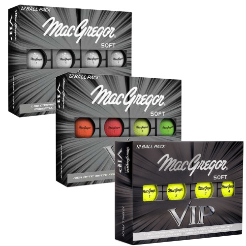 MacGregor Golf VIP 12 Golf Ball Pack