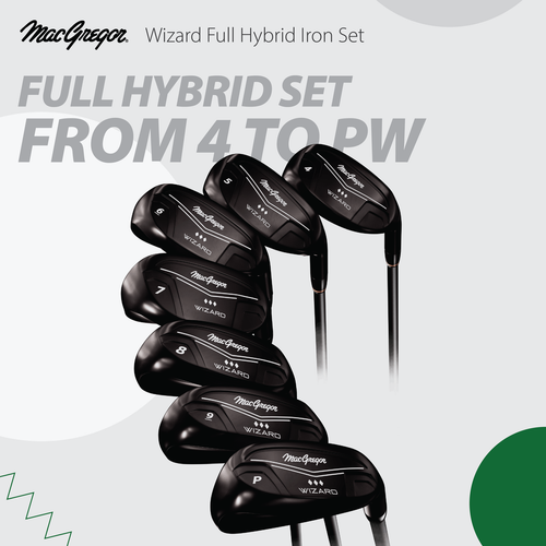 MacGregor Golf Wizard Hybrid Iron Set (Custom Fit)