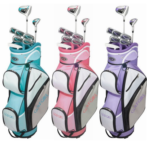 GolfGirl FWS3 Ladies Golf Clubs Set with Trolley Bag, All Graphite, Left Hand
