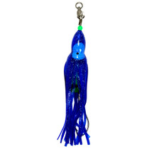 Squid Skirt Hoochie Lure - Blue Squid Skirt Hoochie Lure - Blue