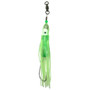 Squid Skirt Hoochie Lure - Transluent Lime