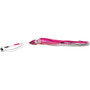 Daisy Chain Striker - Two Toned Pink with Green Stripe