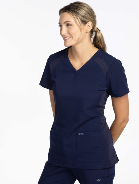 Spirit Scrubs V-Neck Top