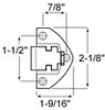 Kason 930C00004 Reach-in Door Latch