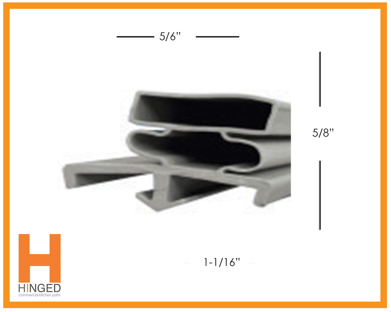 Traulsen 9500 Cooler/Freezer Door Gasket