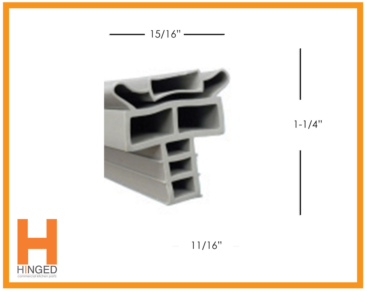 Randell IN-GSK1039 Cooler/Freezer Drawer Gasket