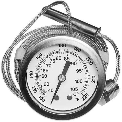 ValvSource - Hot Water Heating Dial Thermometer