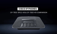 Cisco IP Phones: CP-7832-3PCC-K9 & CP-7832-K9 Comparison
