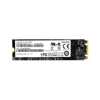 SD7SN6S-256G-1122 - SanDisk 256GB SATA 6Gb/s M.2 2280 SSD