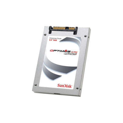 SanDisk Optimus Ultra 300GB eMLC SAS 6Gbps 2.5 SSD - Compatible with servers - SDLKODGW-300G-5CA1
