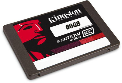 Kingston SKC300S37A/60G-A1 60GB MLC SATA 6Gbps 2.5 SSD - Internal Solid State Drive for enhanced performance