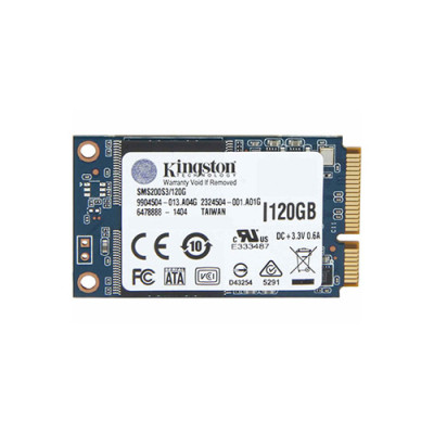 Kingston SSDNow mS200 Series 120GB MLC SATA 6Gbps mSATA Internal Solid State Drive - Compatible with servers
