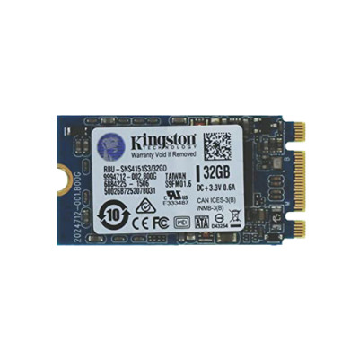 Kingston 32GB MLC SATA 6Gbps M.2 2242 SSD for Chrome OS C720 - SNS4151S3/32GD