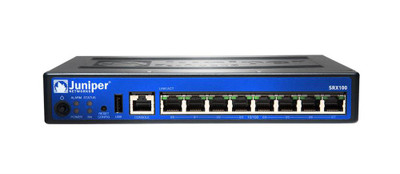 Juniper SRX100H-TAA Services Gateway 100 with 8xFE Ports and High Memory, ideal for secure networking applications