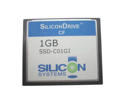 SiliconSystems SiliconDrive 1GB ATA/IDE CompactFlash Type I SSD for Industrial Use
