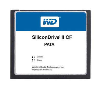 SSD-C02GI-4600 Western Digital SiliconDrive II 2GB ATA/IDE (PATA) CompactFlash (CF) Type I Internal Solid State Drive (SSD) (Industrial Grade)